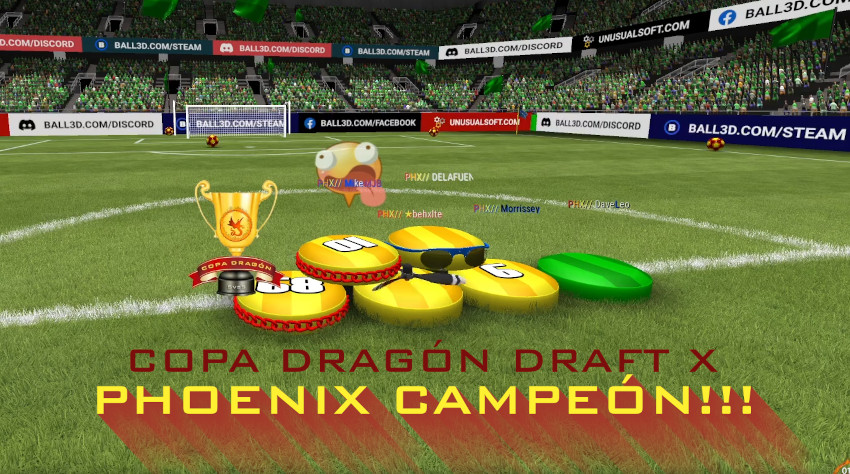 Phoenix Campeón de la Copa Dragón X Draft!!