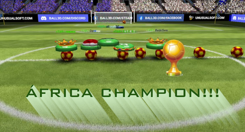 África gana la Copa Continental  Ball 3D 3-1 a Asia