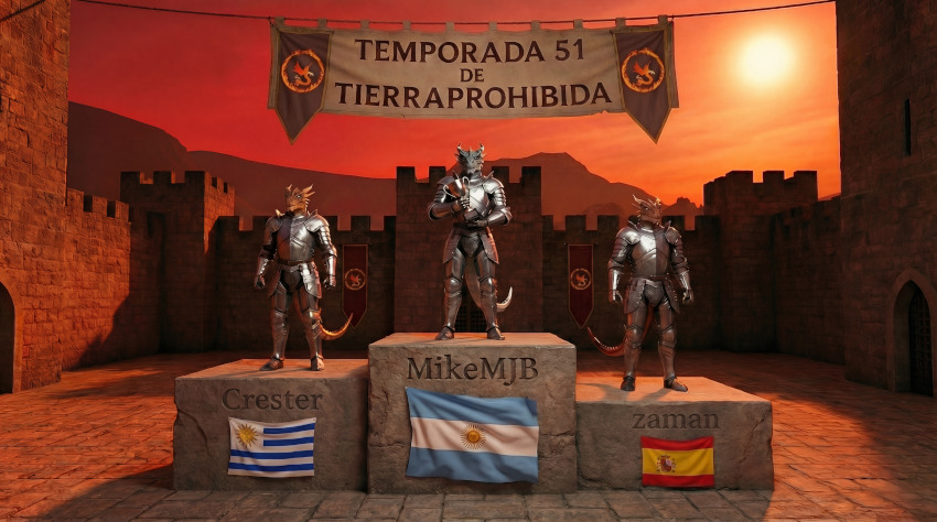 MikeMJB gana su 10º Dragon de Oro T51!
