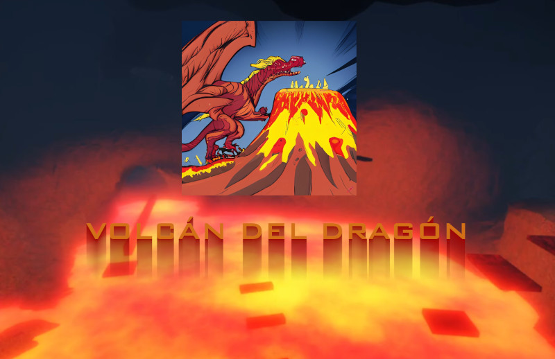 Volcán del Dragon en Roblox